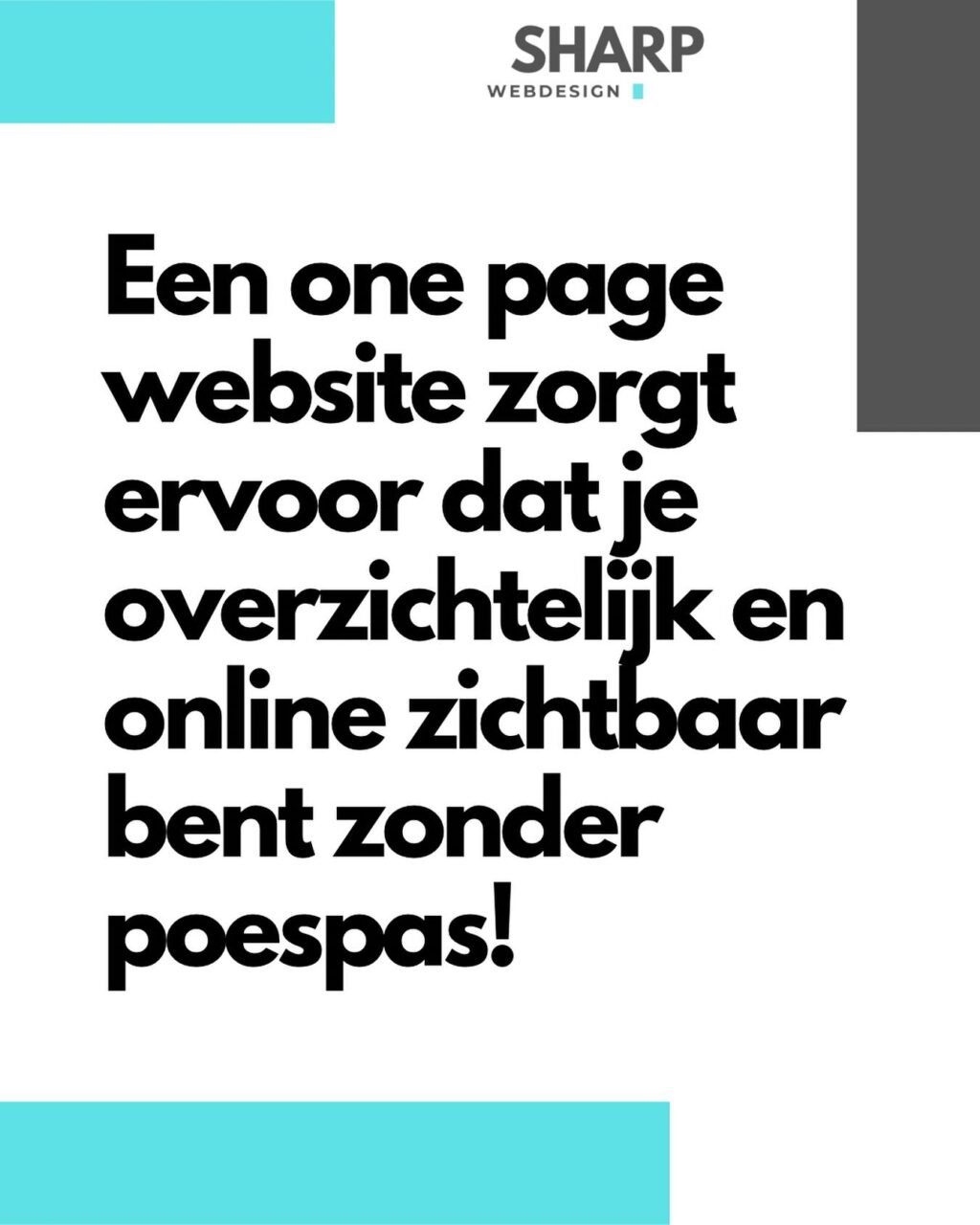 Instagram post from sharpwebdesign. This post is in position 1.